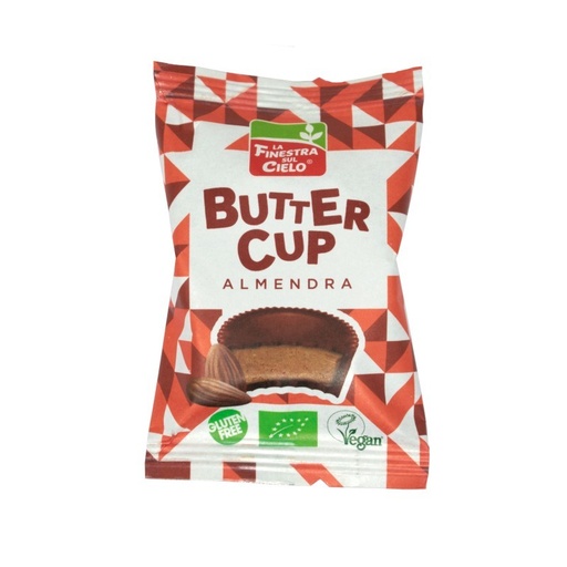 [23472] ALMENDRA BUTTER CUP SIN GLUTEN 25G LA FINESTRA SUL CIELO