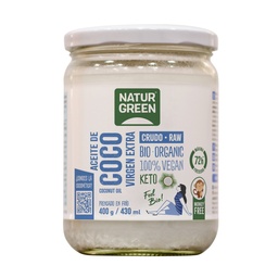 ACEITE VIRGEN DE COCO 400G NATURGREEN