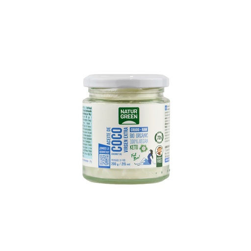 [20415] ACEITE VIRGEN DE COCO 200G NATURGREEN
