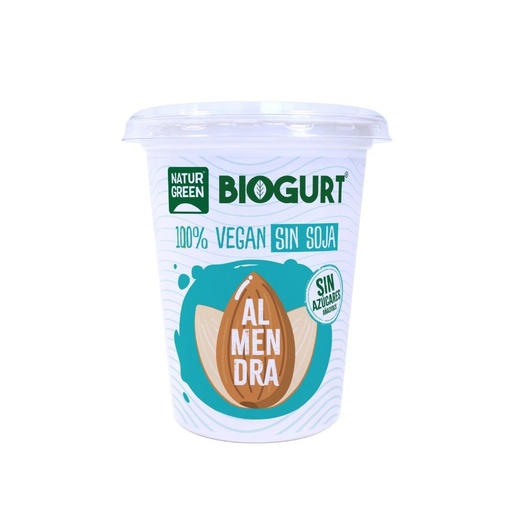 [21123] YOGUR ALMENDRA NATURAL BIOGURT 400G NATURGREEN