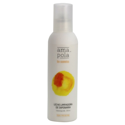 [3482] LECHE LIMPIADORA SAPONARIA 125ML TALLER AMAPOLA