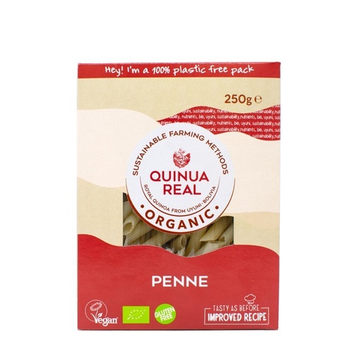 [9739] PENNE DE ARROZ CON QUINOA 250 G QUINIUA REAL
