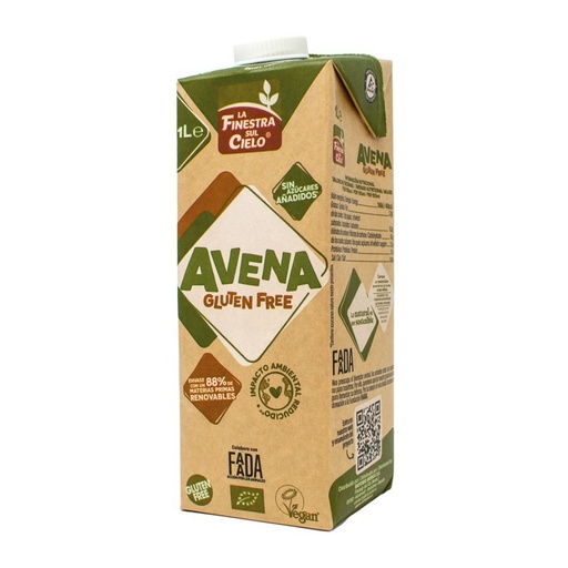 [10889] BEBIDA DE AVENA SIN GLUTEN 1L FINESTRA