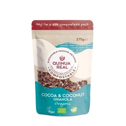 GRANOLA QUINOA REAL CACAO Y COCO 360G QUINUA REAL