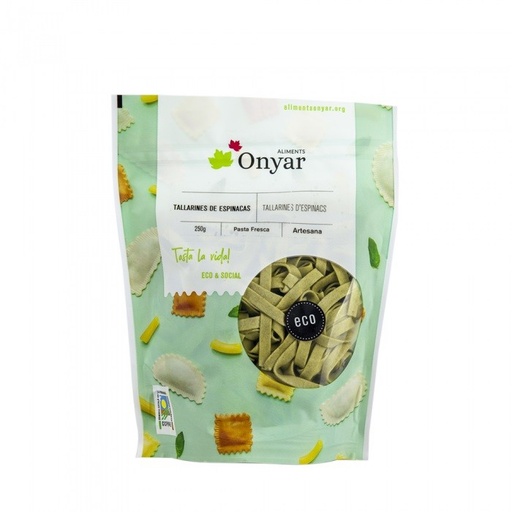 [29321] TALLARINES ESPINACAS 250G ONYAR