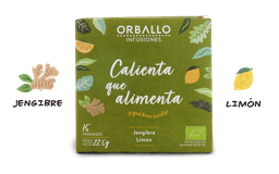 INFUSIÓN CALIENTA QUE ALIMENTA 12UD ORBALLO
