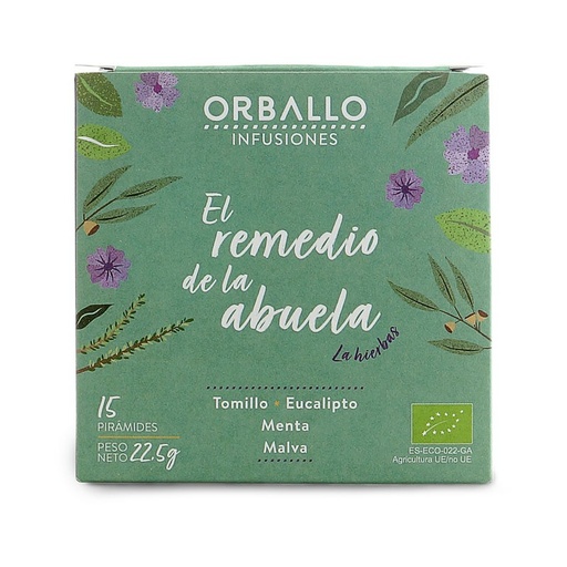 [16465] INFUSIÓN EL REMEDIO DE LA ABUELA 12UD ORBALLO