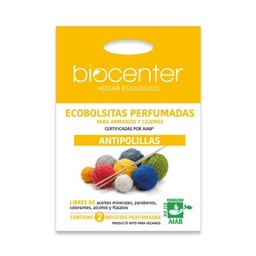 BOLSITAS PERFUMADAS ANTIPOLILLAS 2UD BIOCENTER