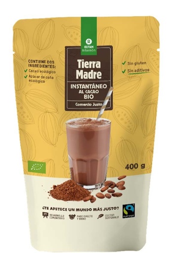 [14672] CACAO INSTANTANEO TIERRA MADRE 400G INTERMON