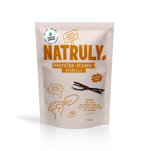 [28013] PROTEÍNA VEGANA VAINILLA BIO 350G NATRULY