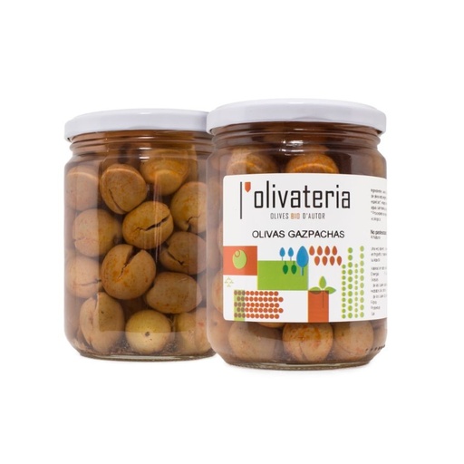 [15943] OLIVAS GAZPACHAS 225G OLIVATERIA